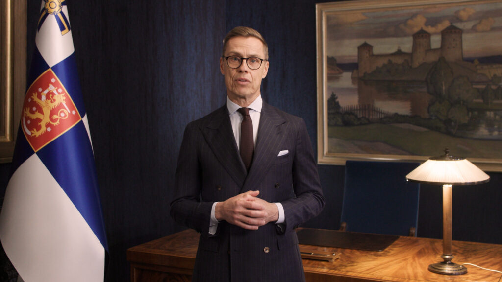 President of Finland Alexander Stubb